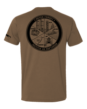 T150: "Justitia ad Rupturam" Eco-Hybrid Ultra T-shirt (USMC OCP-OMC) UTD Reloaded Gear Co. 