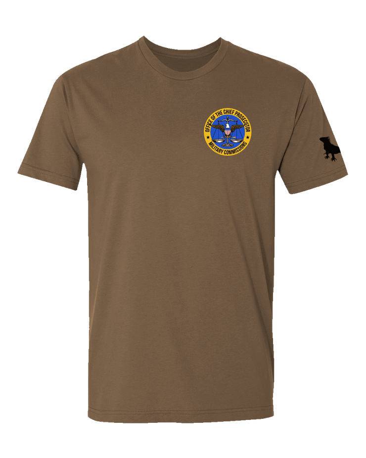 T150: "Justitia ad Rupturam" Eco-Hybrid Ultra T-shirt (USMC OCP-OMC) UTD Reloaded Gear Co. S Coyote Brown 