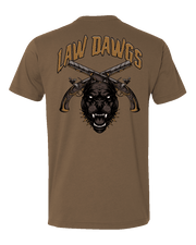 T150: "Law Dawgs" Eco-Hybrid Ultra T-shirt (US Army 116th MP Co) UTD Reloaded Gear Co. 