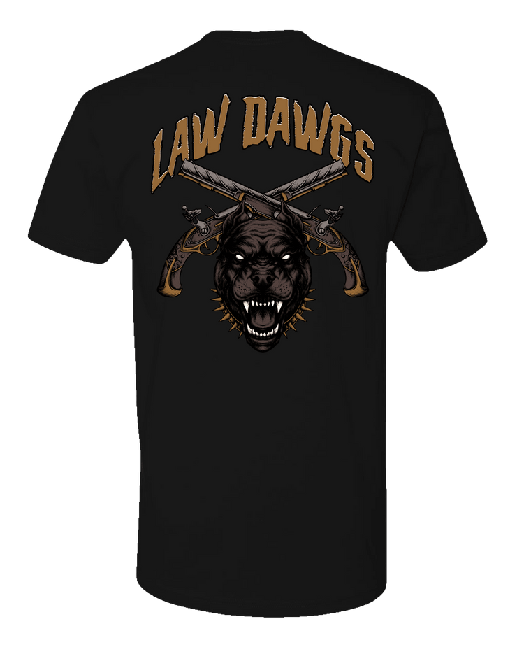 T150: "Law Dawgs" Eco-Hybrid Ultra T-shirt (US Army 116th MP Co) UTD Reloaded Gear Co. 