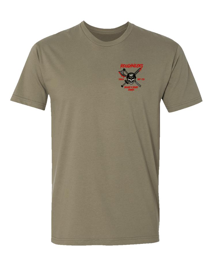 T150: "Law Dawgs" Eco-Hybrid Ultra T-shirt (US Army 116th MP Co) UTD Reloaded Gear Co. S Army OCP Tan 