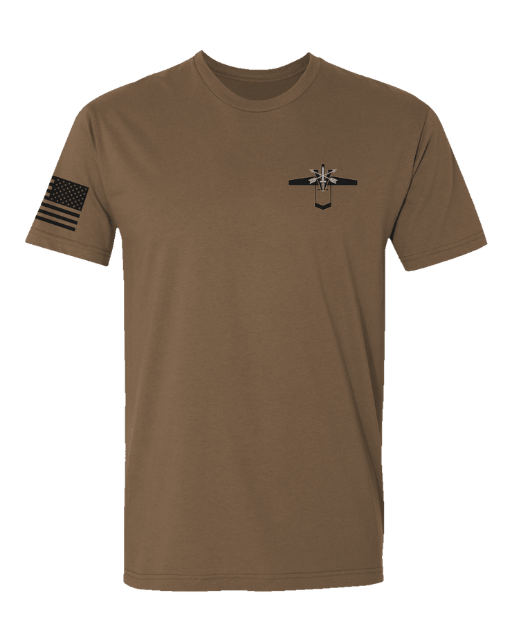 T150: "Legion Air" Eco-Hybrid Ultra T-shirt (US Army, GSB 5th SFG) UTD Reloaded Gear Co. S Coyote Brown 