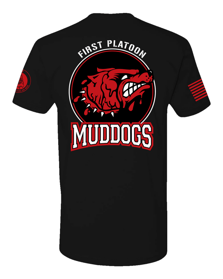 T150: "Mud Dogs" Eco-Hybrid Ultra T-shirt (1st Plt, 220th Engineer Co.) UTD Reloaded Gear Co. 