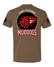 T150: "Mud Dogs" Eco-Hybrid Ultra T-shirt (1st Plt, 220th Engineer Co.) UTD Reloaded Gear Co. 