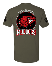 T150: "Mud Dogs" Eco-Hybrid Ultra T-shirt (1st Plt, 220th Engineer Co.) UTD Reloaded Gear Co. 