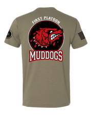 T150: "Mud Dogs" Eco-Hybrid Ultra T-shirt (1st Plt, 220th Engineer Co.) UTD Reloaded Gear Co. 