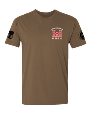 T150: "Mud Dogs" Eco-Hybrid Ultra T-shirt (1st Plt, 220th Engineer Co.) UTD Reloaded Gear Co. S Coyote Brown 