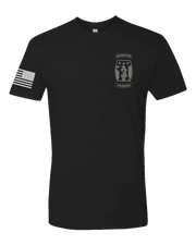 T150: "Silverbacks" Eco-Hybrid Ultra T-shirt (US Army: ICP, Delta Co 317 BEB) UTD Reloaded Gear Co. 