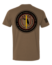 T150: "SOUTHCOM CTF" Eco-Hybrid Ultra T-shirt (Counter Threat Finance) UTD Reloaded Gear Co. 