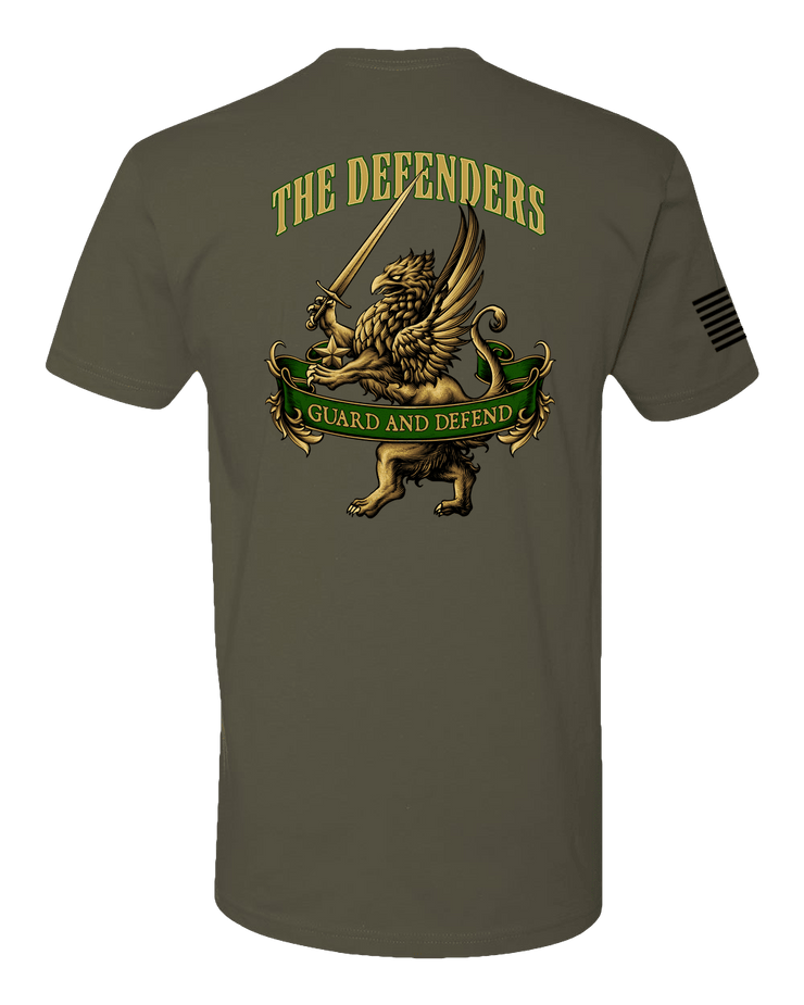 T150: "The Defenders" Eco-Hybrid Ultra T-shirt (US Army, 535th MP BN) UTD Reloaded Gear Co. 