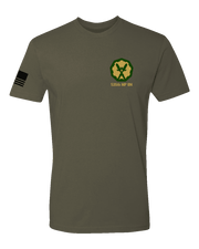 T150: "The Defenders" Eco-Hybrid Ultra T-shirt (US Army, 535th MP BN) UTD Reloaded Gear Co. S OD Green 