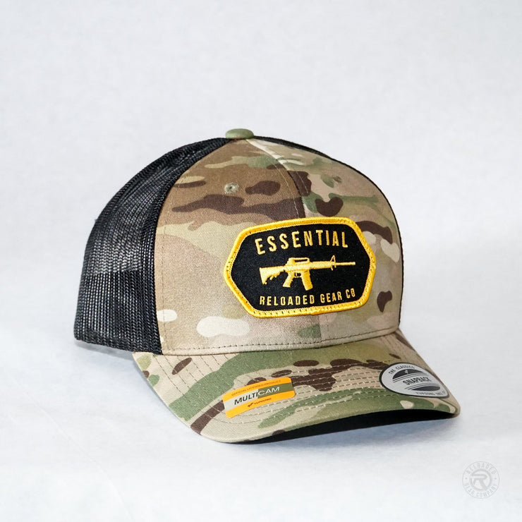 "Essential" Snapback Trucker Hat Reloaded Gear Co. 