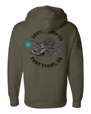 F400: "Anglers" Everyday Hoodie (US Army, 305th PsyOps Co.) UTD Reloaded Gear Co. 