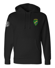 F400: "Anglers" Everyday Hoodie (US Army, 305th PsyOps Co.) UTD Reloaded Gear Co. S Black Pullover