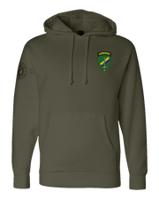 F400: "Anglers" Everyday Hoodie (US Army, 305th PsyOps Co.) UTD Reloaded Gear Co. S OD Green Pullover