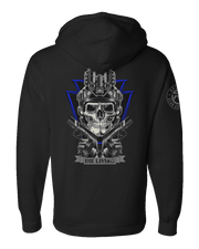 F400: "Die Living" Everyday Hoodie (Class 122, PA Municipal Police Academy) UTD Reloaded Gear Co. 