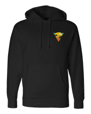 F400: "Late Night (Orange)" Everyday Hoodie (TX ARNG C Co 2-149 GSAB) UTD Reloaded Gear Co. S Black Pullover