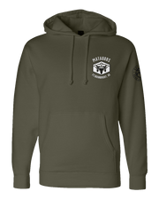 F400: "Matadors" Heavy-Duty Hoodie (US Army, 539th CTC) UTD Reloaded Gear Co. S OD Green Pullover