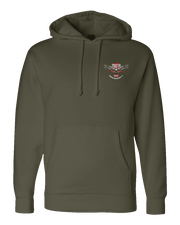 F400: "Quick To Save" Everyday Hoodie (US Army, 708th MCGA) UTD Reloaded Gear Co. S OD Green Pullover