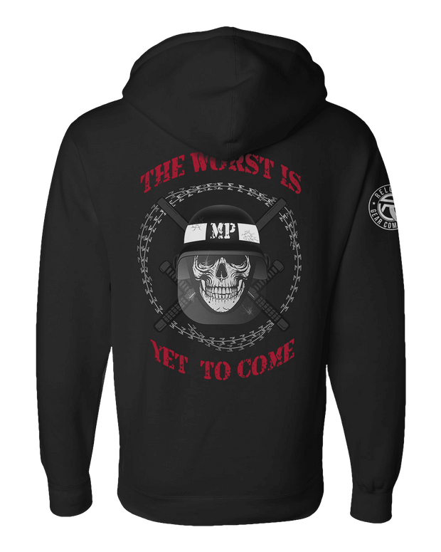 F400: "The Worst Is Yet To Come" Everyday Hoodie (US Army, 1303rd MP Co.) UTD Reloaded Gear Co. 