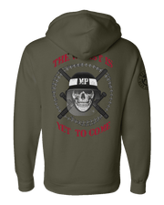 F400: "The Worst Is Yet To Come" Everyday Hoodie (US Army, 1303rd MP Co.) UTD Reloaded Gear Co. 