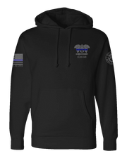 F400: "We Stand As One" Everyday Hoodie (Broward Police Academy, Class 349) UTD Reloaded Gear Co. S Black Pullover