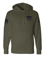 F400: "We Stand As One" Everyday Hoodie (Broward Police Academy, Class 349) UTD Reloaded Gear Co. S OD Green Pullover