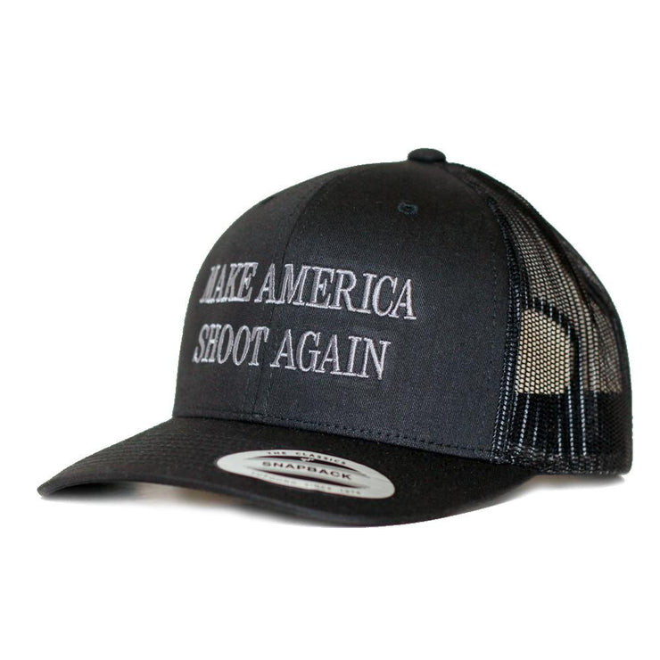 "Make America Shoot Again" Mesh Snapback Hat Hats Reloaded Gear Co. 