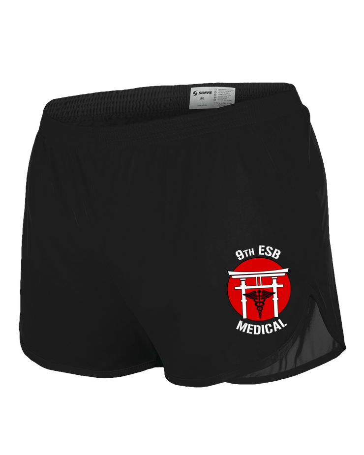 S1: "Call The Doc" Silkie PT Shorts (USN 9th ESB Medical) UTD Reloaded Gear Co. S Black 