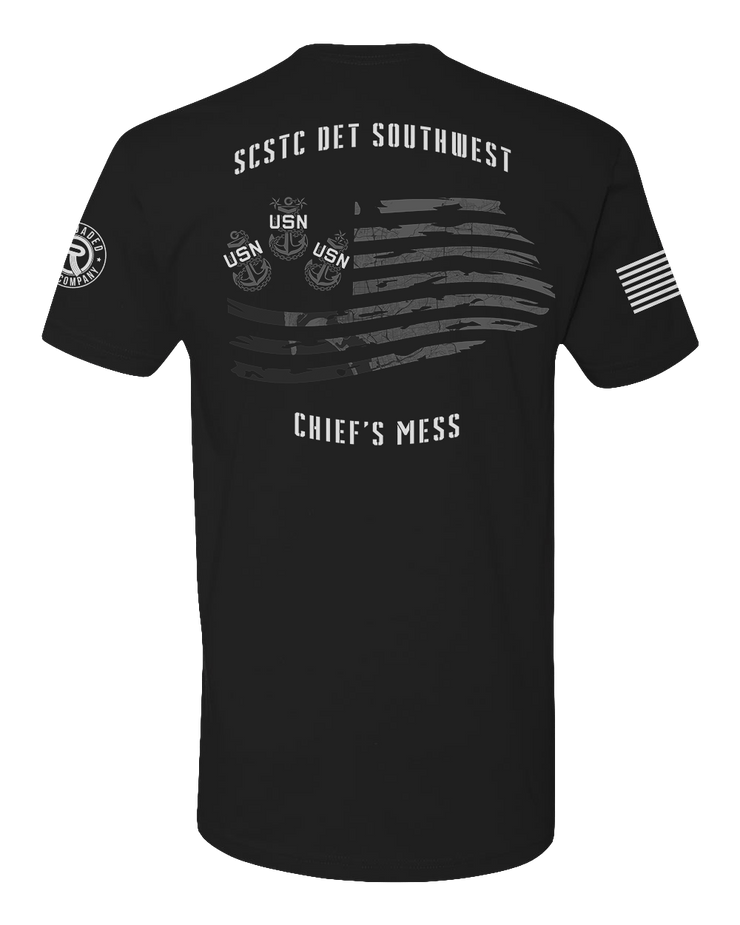 T100: "Chief's Mess" Classic Cotton T-shirt (USN SCTCS DET SW) UTD Reloaded Gear Co. 