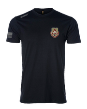 T100: "Drive to Fight" Classic Cotton T-shirt (VA ARNG, 1173rd CTC) UTD Reloaded Gear Co. S Black 