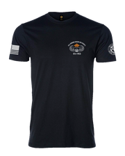 T100: "Eagle Paymasters" Classic T-shirt w/Flag (US Army 101 FMSU) UTD Reloaded Gear Co. S Black 