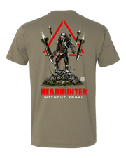 T100: "Headhunter" Classic Cotton T-shirt (1-623rd FAR, Alpha Btry) UTD Reloaded Gear Co. 