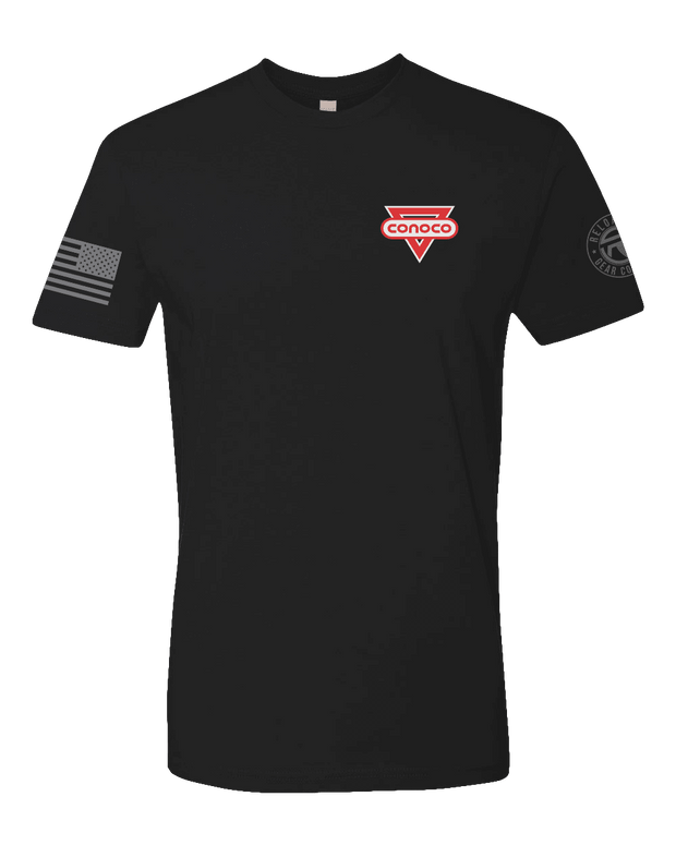 T100: "Hellfighters" Classic Cotton T-shirt (US Army: C Batt, 2d Bn, 44th ADA) UTD Reloaded Gear Co. S Black 