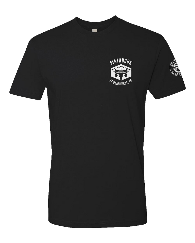 T100: "Matadors" Classic Cotton T-shirt (US Army, 539th CTC) UTD Reloaded Gear Co. S Black 