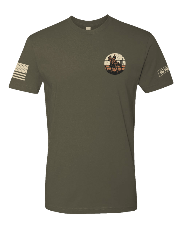 T100: "Ray's Recondos" Classic Cotton T-shirt (HHC 4-118 IN Scout Plt) UTD Reloaded Gear Co. S OD Green 