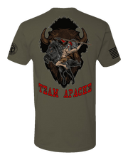 T100: "Team Apache" Classic Cotton T-shirt (NY ARNG 2-101 CAV) UTD Reloaded Gear Co. 