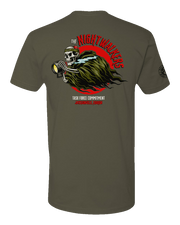 T100: "The Nightwalkers" Classic Cotton T-shirt (USMC H&S Bn, A Co 3rd Plt) UTD Reloaded Gear Co. 