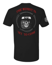 T100: "The Worst Is Yet To Come" Classic Cotton T-shirt (US Army, 1303rd MP Co.) UTD Reloaded Gear Co. 