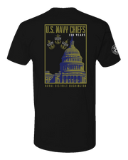 T100: "US Navy Chiefs" Classic Cotton T-shirt (US Naval District Washington) UTD Reloaded Gear Co. 