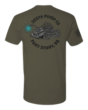 T150: "Anglers" Eco-Hybrid Ultra T-shirt (US Army, 305th PsyOps Co.) UTD Reloaded Gear Co. 