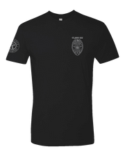 T150: "Die Living" Eco-Hybrid Ultra T-shirt (Class 122, PA Municipal Police Academy) UTD Reloaded Gear Co. S Black 