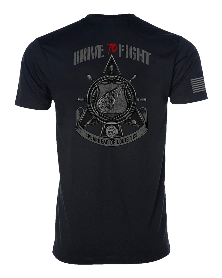 T150: "Drive to Fight" Eco-Hybrid Ultra T-shirt (VA ARNG, 1173rd CTC) UTD Reloaded Gear Co. 