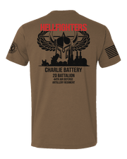T150: "Hellfighters" Eco-Hybrid Ultra T-shirt (US Army: C Batt, 2d Bn, 44th ADA) UTD Reloaded Gear Co. 