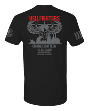 T150: "Hellfighters" Eco-Hybrid Ultra T-shirt (US Army: C Batt, 2d Bn, 44th ADA) UTD Reloaded Gear Co. 