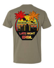 T150: "Late Night (Orange)" Eco-Hybrid Ultra T-shirt (TX ARNG C Co 2-149 GSAB) UTD Reloaded Gear Co. 