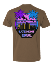 T150: "Late Night (Purple)" Eco-Hybrid Ultra T-shirt (TX ARNG C Co 2-149 GSAB) UTD Reloaded Gear Co. 