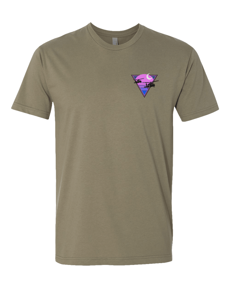 T150: "Late Night (Purple)" Eco-Hybrid Ultra T-shirt (TX ARNG C Co 2-149 GSAB) UTD Reloaded Gear Co. S Army OCP Tan 