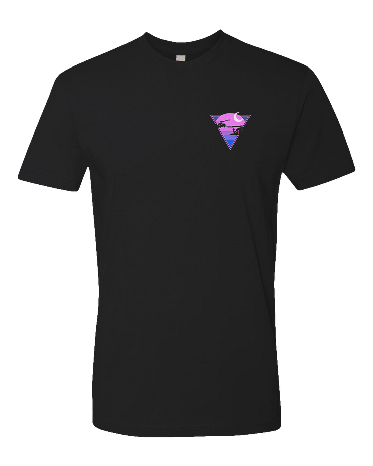 T150: "Late Night (Purple)" Eco-Hybrid Ultra T-shirt (TX ARNG C Co 2-149 GSAB) UTD Reloaded Gear Co. S Black 