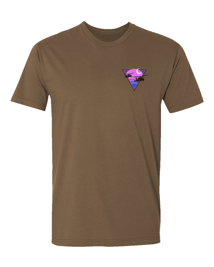T150: "Late Night (Purple)" Eco-Hybrid Ultra T-shirt (TX ARNG C Co 2-149 GSAB) UTD Reloaded Gear Co. S Coyote Brown 